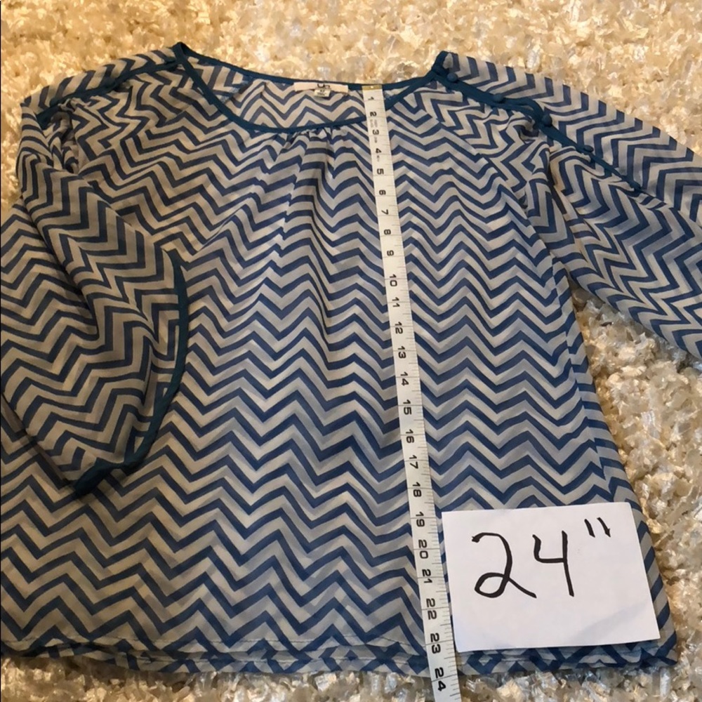 Chevron print blouse - Picture 3 of 6